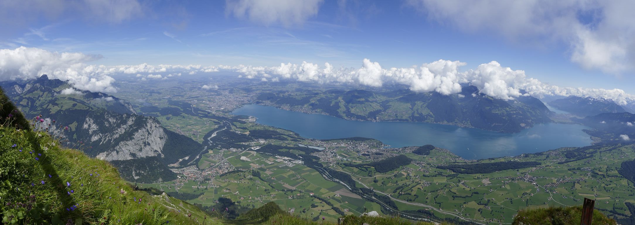 Blick vom Niese us